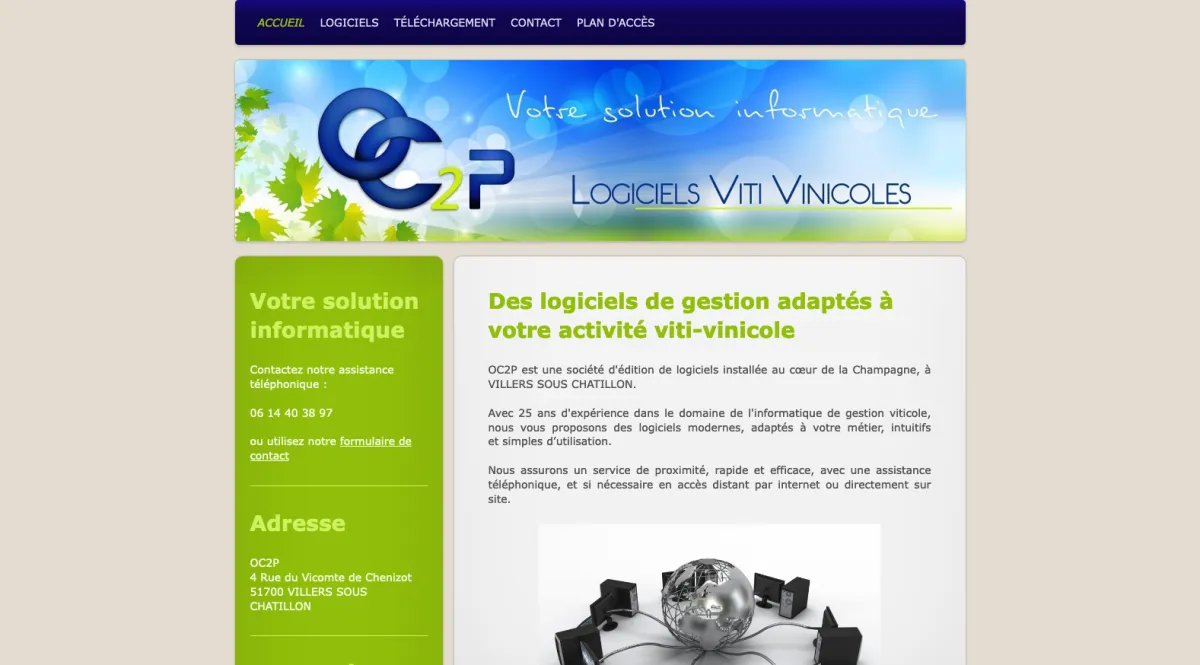 Interface OC2P : fonctionnalités, prix, alternatives