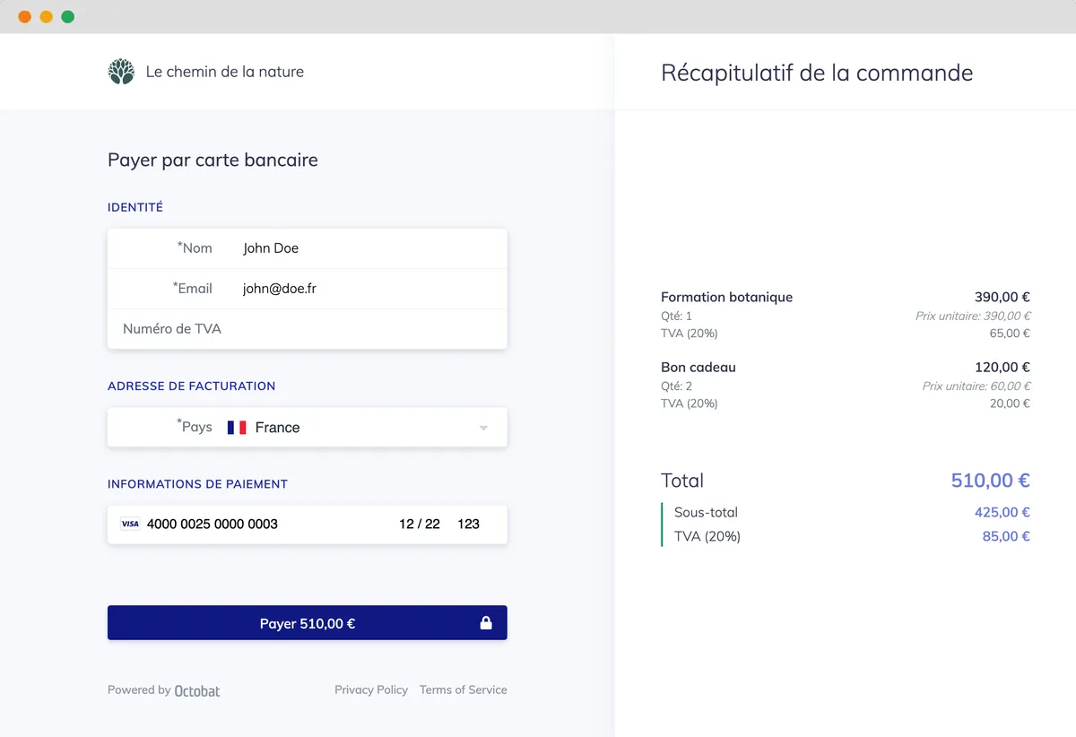 Notre avis sur Octobat : une passerelle de paiement (gestion des paiements) à découvrir Notre avis sur Octobat : une passerelle de paiement (gestion des paiements) à découvrir