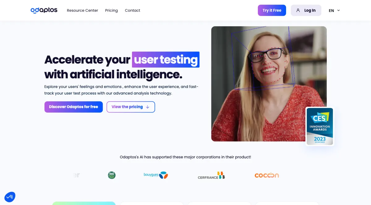 Interface Odaptos : fonctionnalités, prix, alternatives