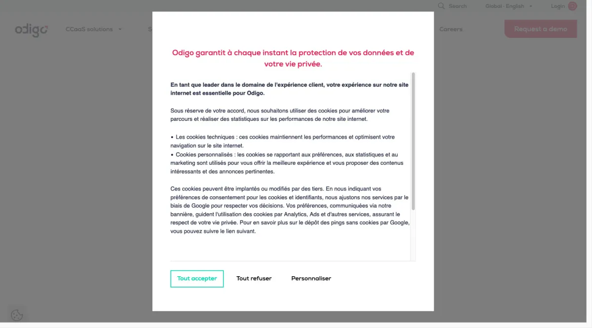 Interface Odigo : fonctionnalités, prix, alternatives