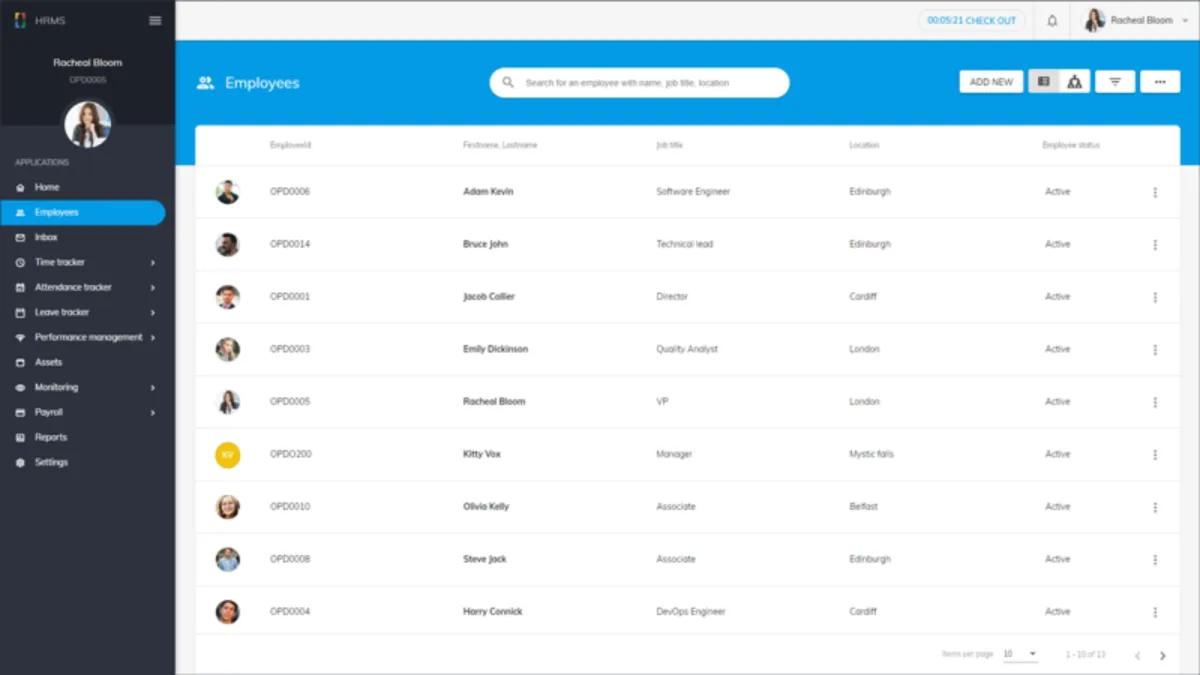 Notre avis sur OfficePortal : un logiciel RH (gestion des ressources humaines) à découvrir