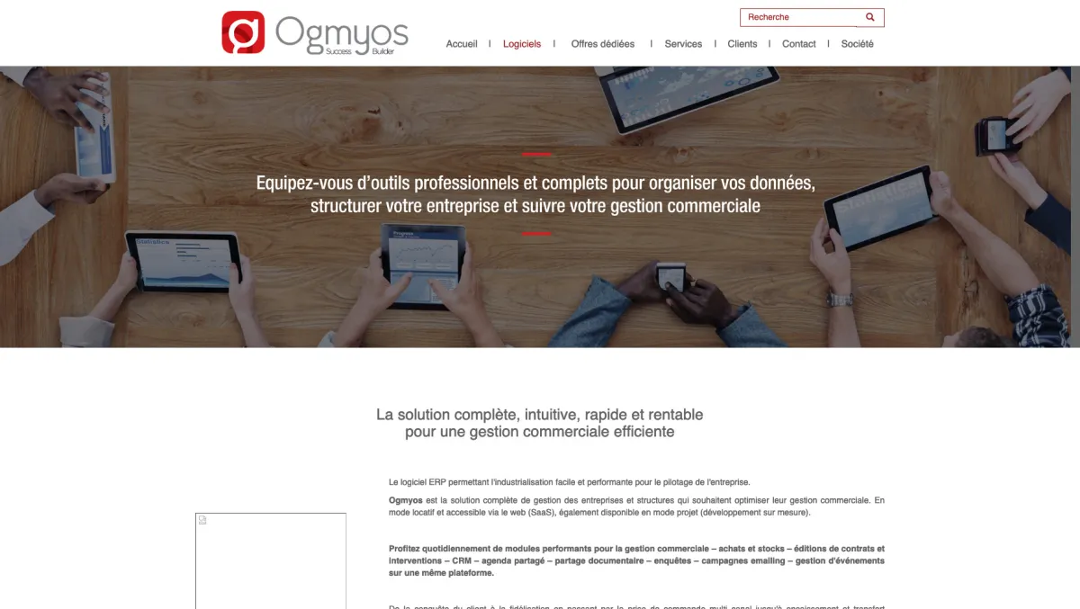 Notre avis sur Ogmyos CRM : un logiciel CRM à découvrir