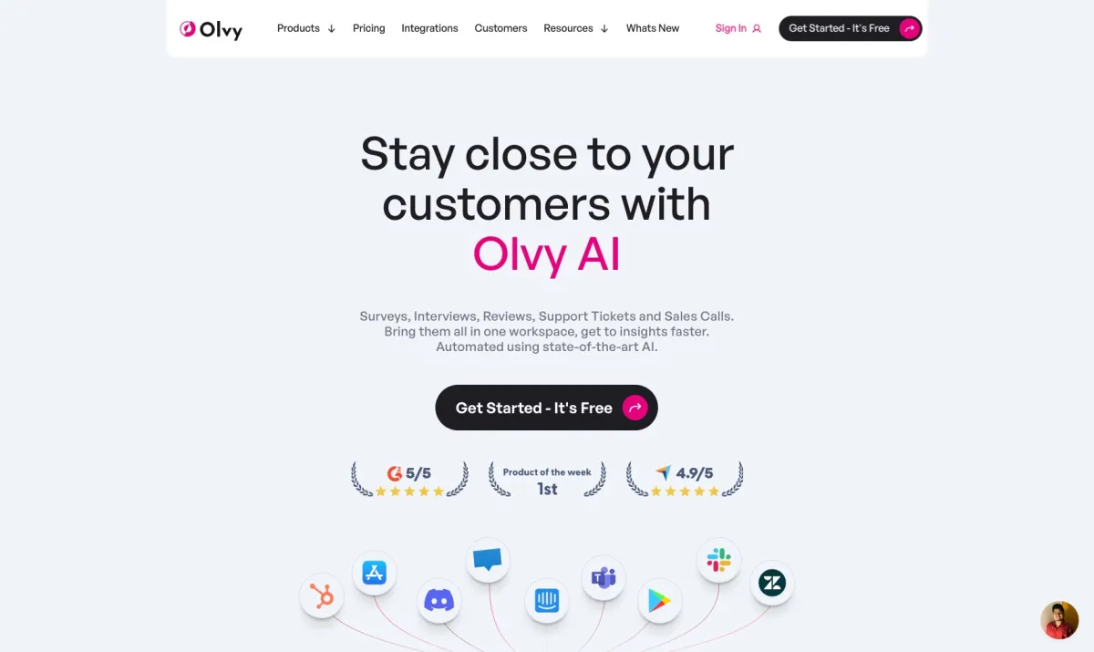 Interface Olvy : fonctionnalités, prix, alternatives Interface Olvy : fonctionnalités, prix, alternatives