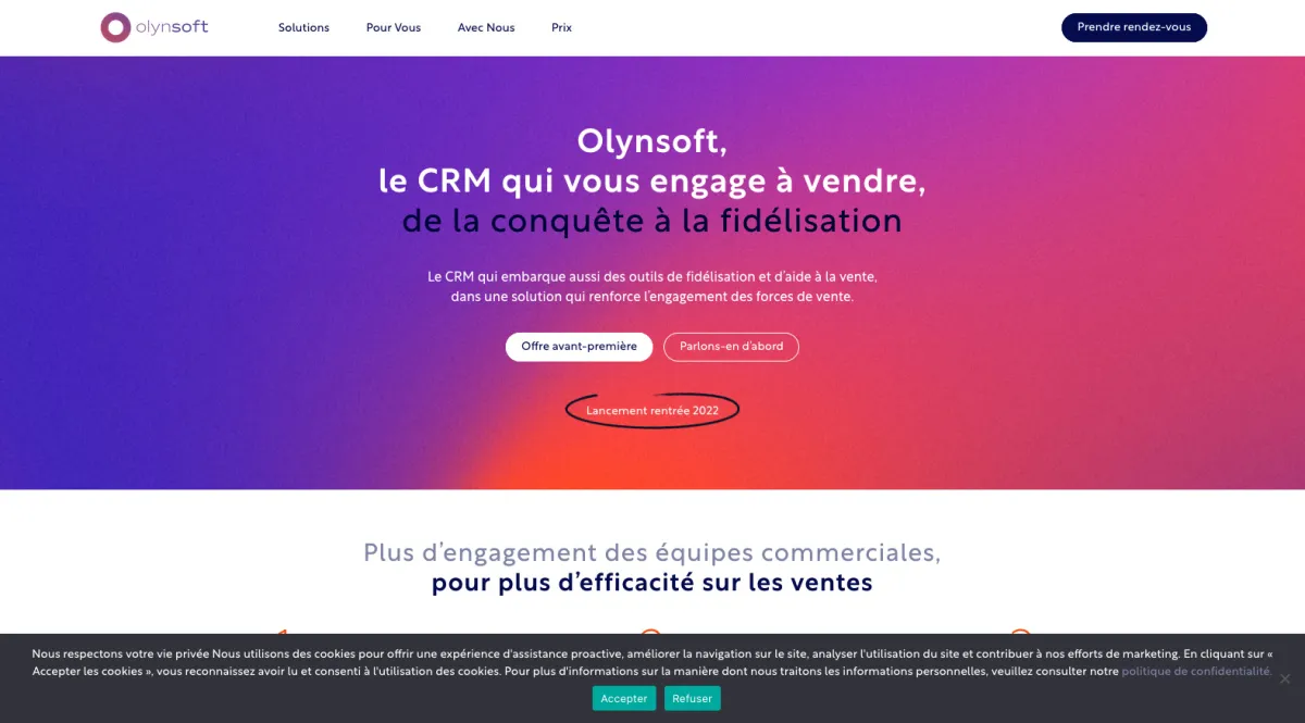 Interface OLYN SOFT : fonctionnalités, prix, alternatives