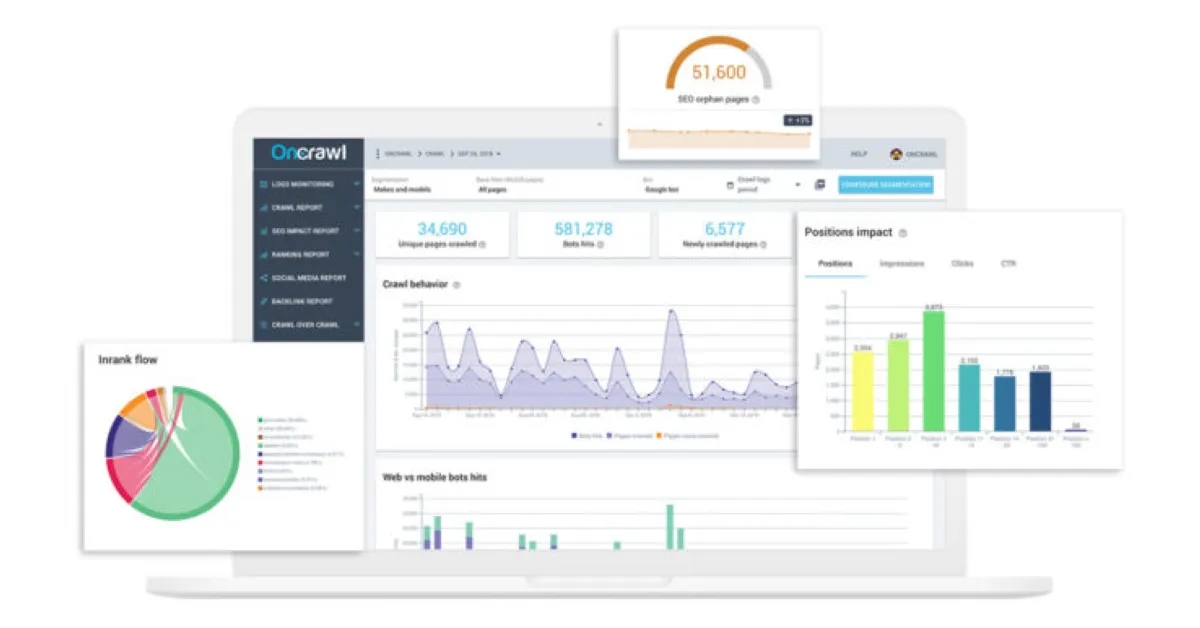 Notre avis sur Oncrawl : un logiciel de référencement gratuit (SEO: search engine optimization) à découvrir