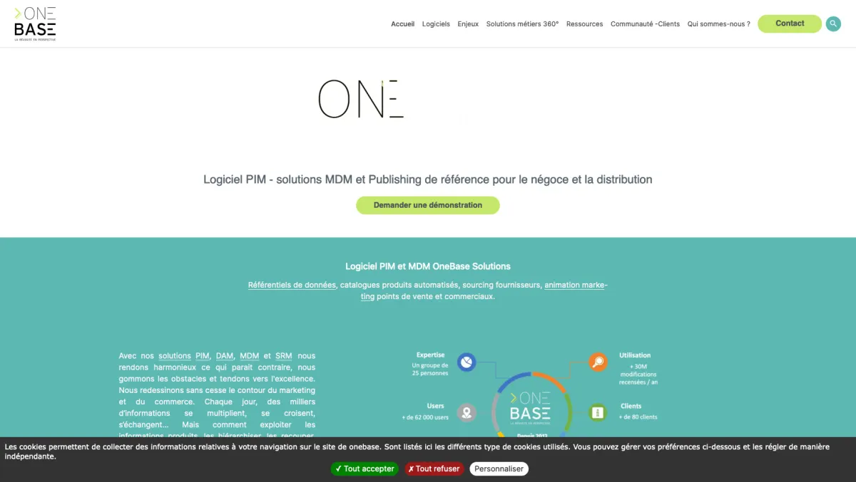 Interface OneBase : fonctionnalités, prix, alternatives