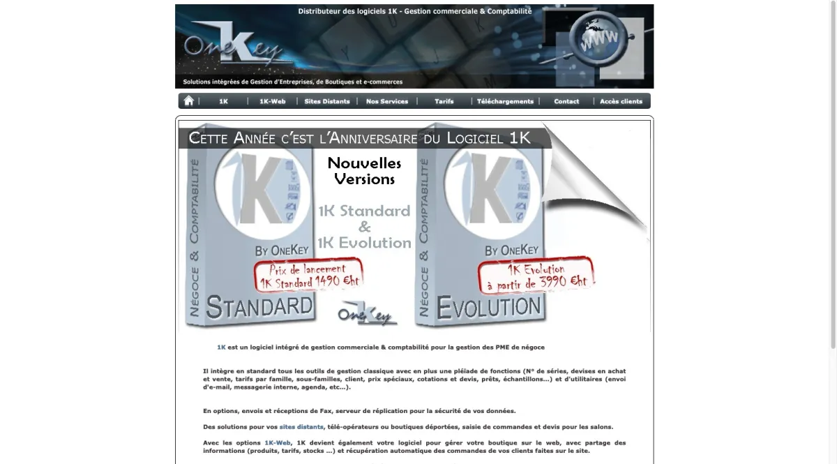 Interface OneKey : fonctionnalités, prix, alternatives