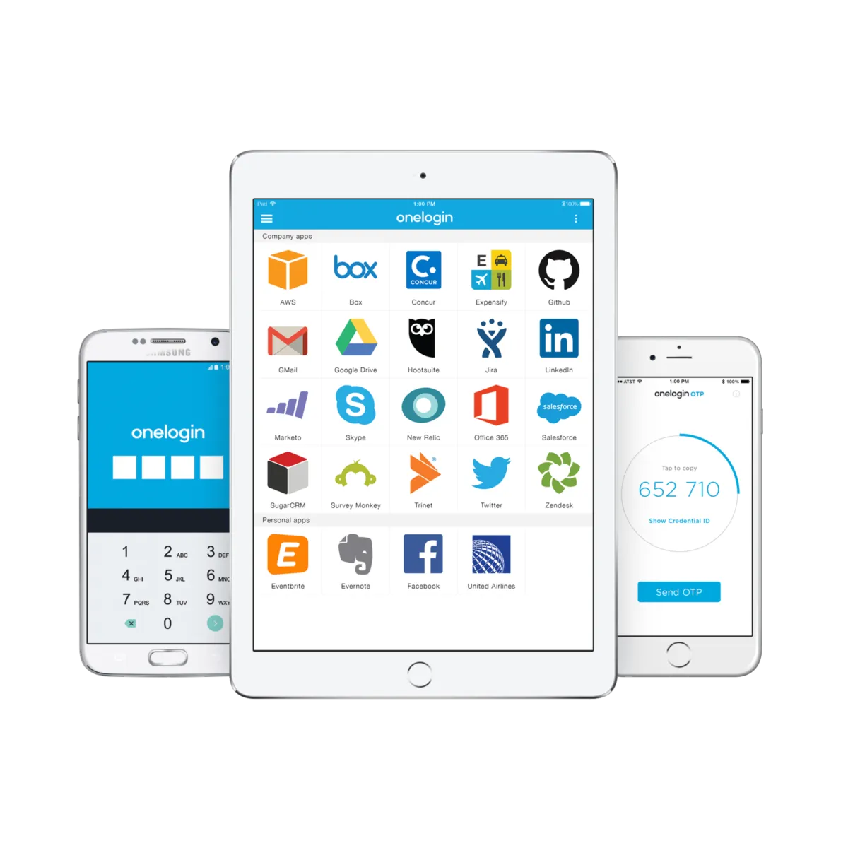 Interface OneLogin: image, ergonomie, alternatives Interface OneLogin: image, ergonomie, alternatives