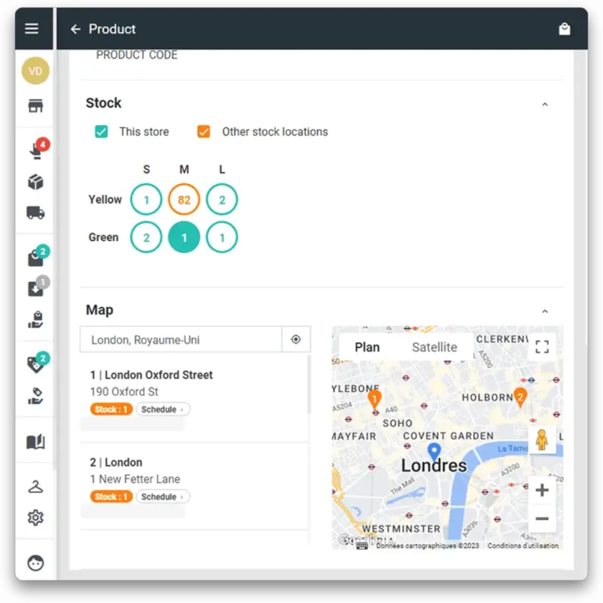Interface Onestock: fonctionnalités, prix, alternatives