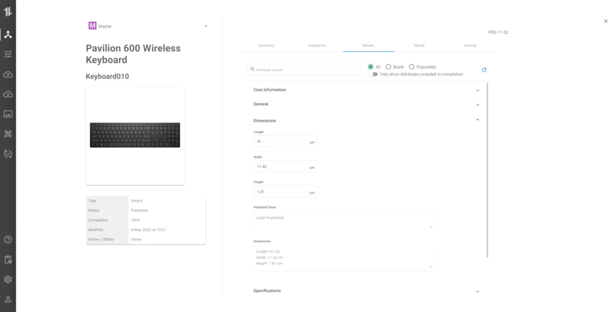 Interface OneTimePIM: fonctionnalités, prix, alternatives