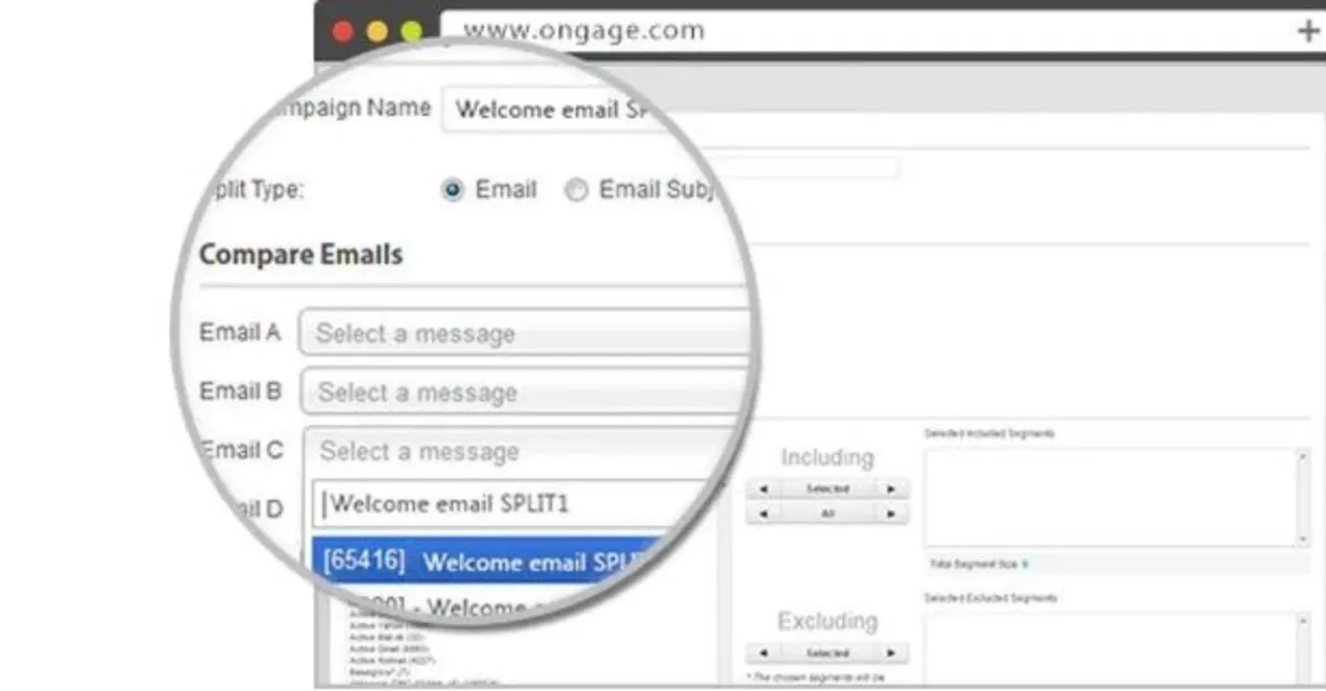 Interface Ongage: image, ergonomie, alternatives Interface Ongage: image, ergonomie, alternatives