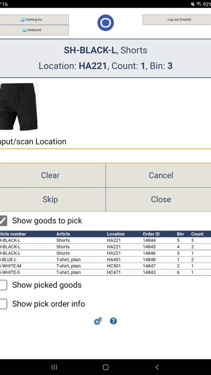 Interface Ongoing Warehouse: fonctionnalités, prix, alternatives