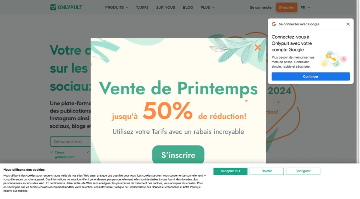 Interface Onlypult : fonctionnalités, prix, alternatives