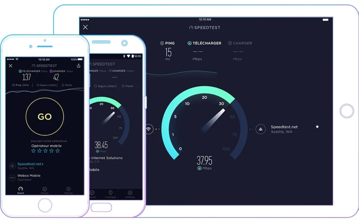 Notre avis sur Ookla Speedtest : un logiciel de test de débit (vitesse Internet) à découvrir