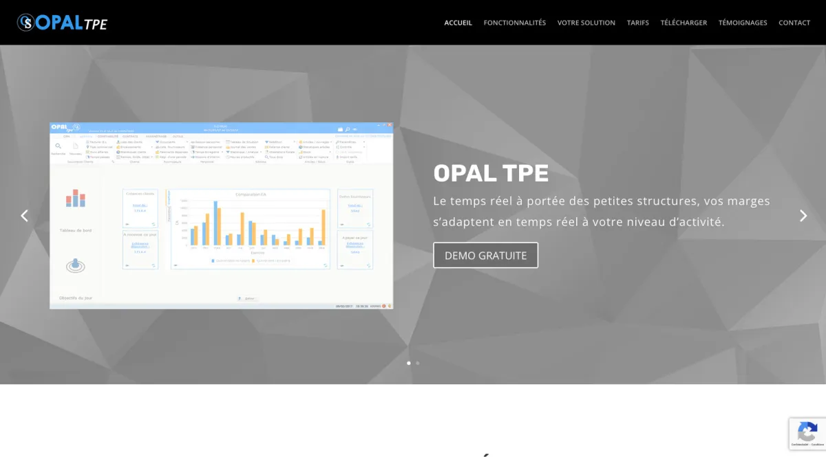 Interface OPAL TPE : image, ergonomie, alternatives