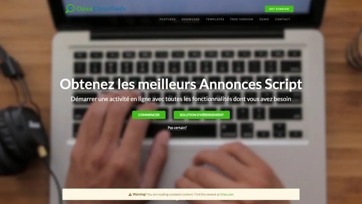 Interface Open Classifieds : fonctionnalités, prix, alternatives