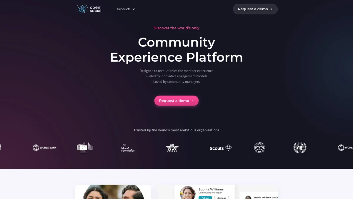Interface Open Social : fonctionnalités, prix, alternatives