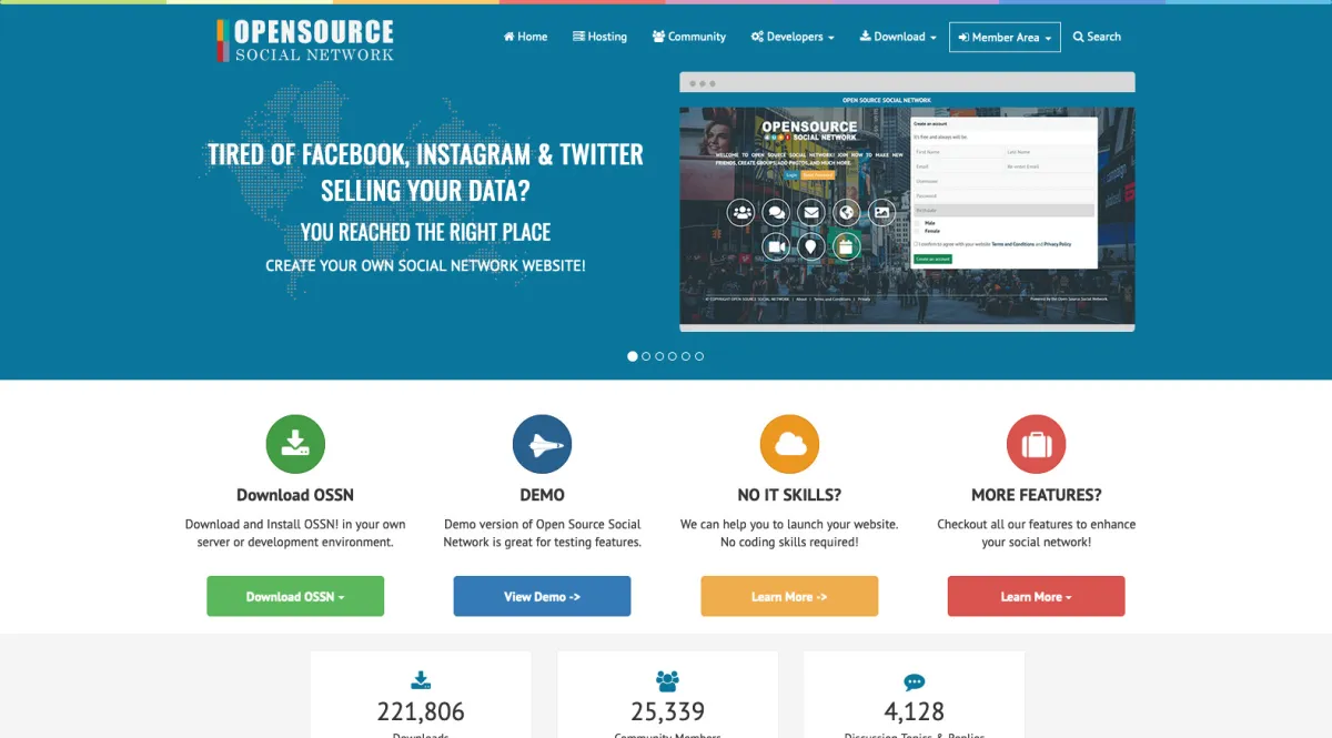 Interface Open Source Social Network : fonctionnalités, prix, alternatives