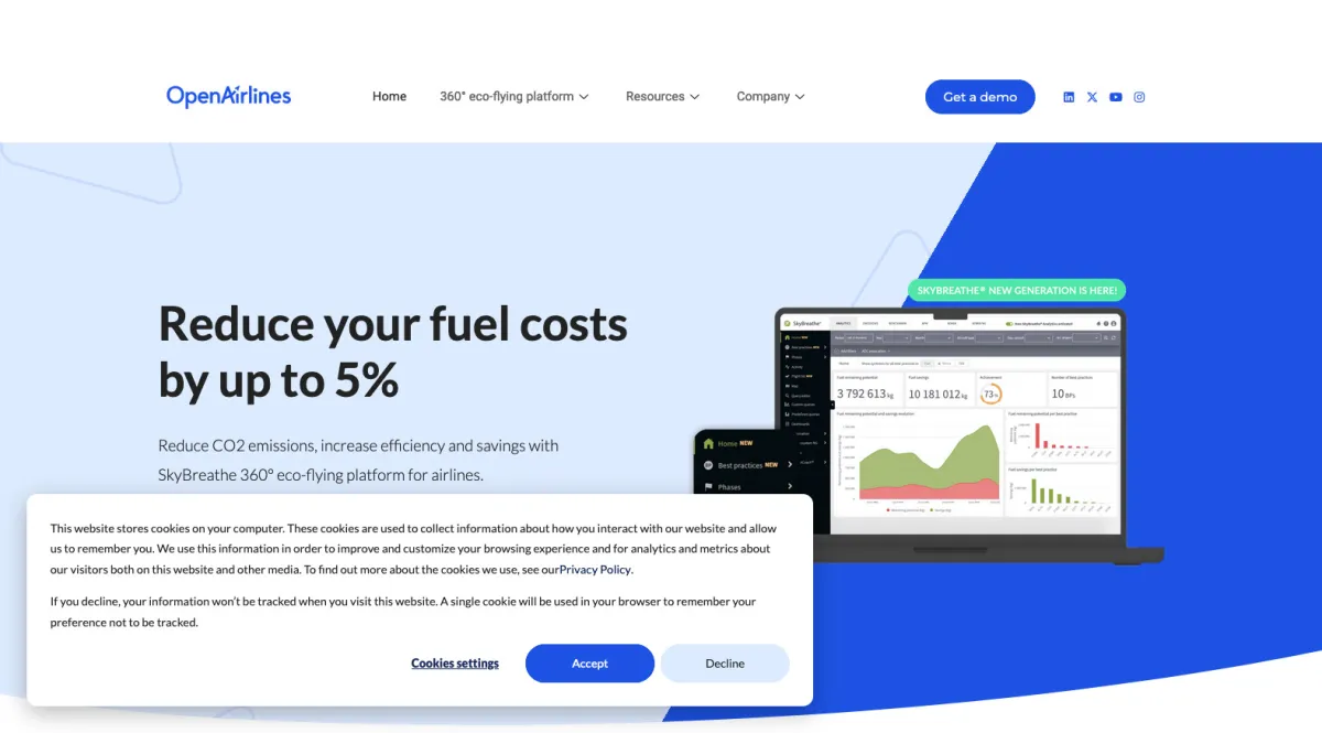 Interface Openairlines : fonctionnalités, prix, alternatives