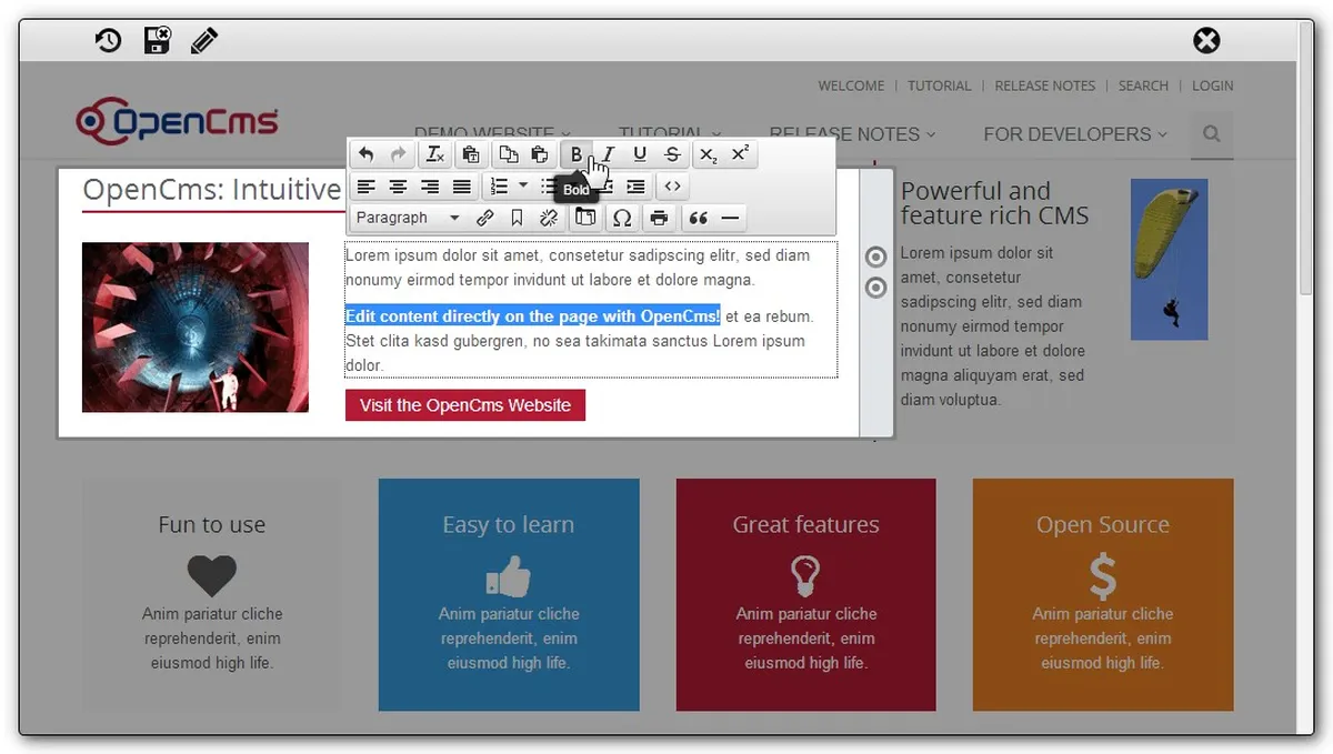 OpenCMS: avis sur le logiciel CMS: fonctionnalités, avantages, inconvénients et tarifs OpenCMS: avis sur le logiciel CMS: fonctionnalités, avantages, inconvénients et tarifs