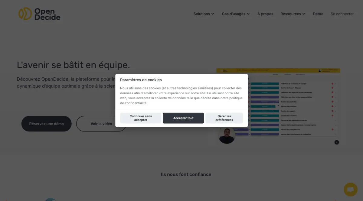 Interface Opendecide : fonctionnalités, prix, alternatives Interface Opendecide : fonctionnalités, prix, alternatives