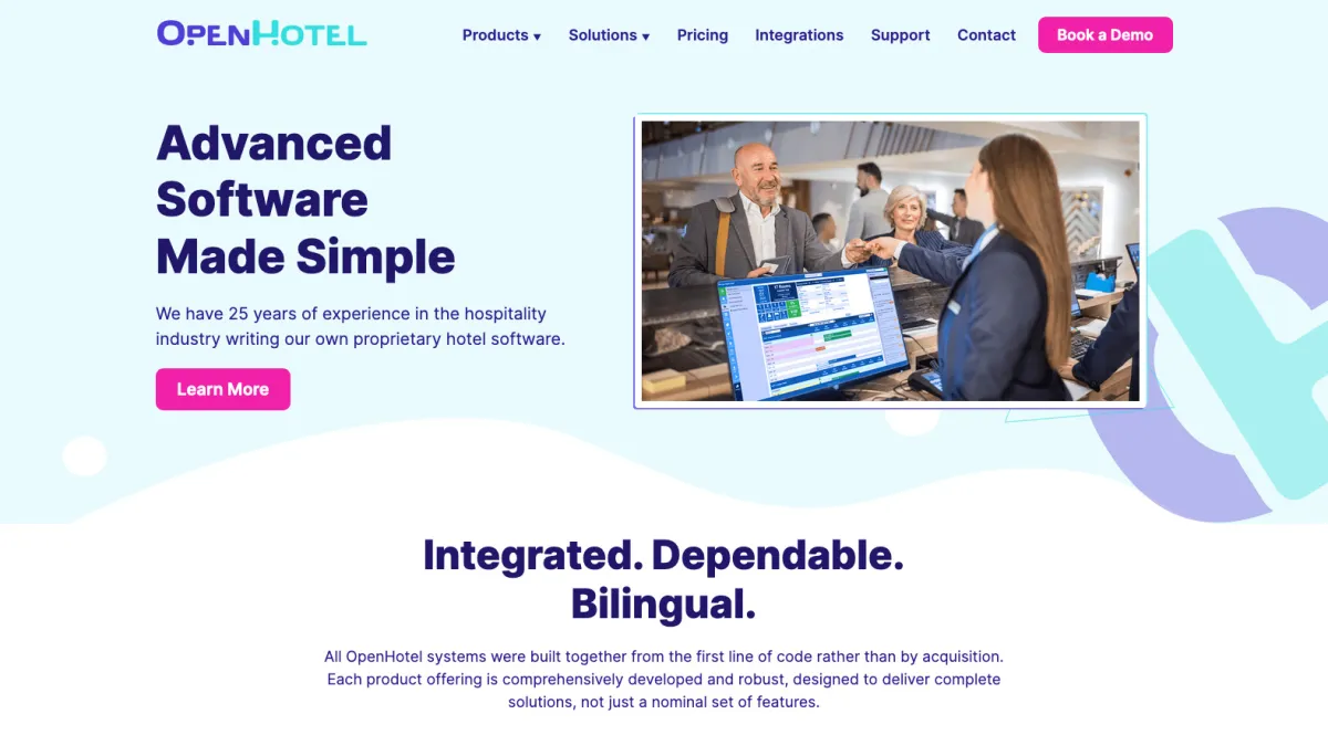 Interface OpenHotel PMS : fonctionnalités, prix, alternatives