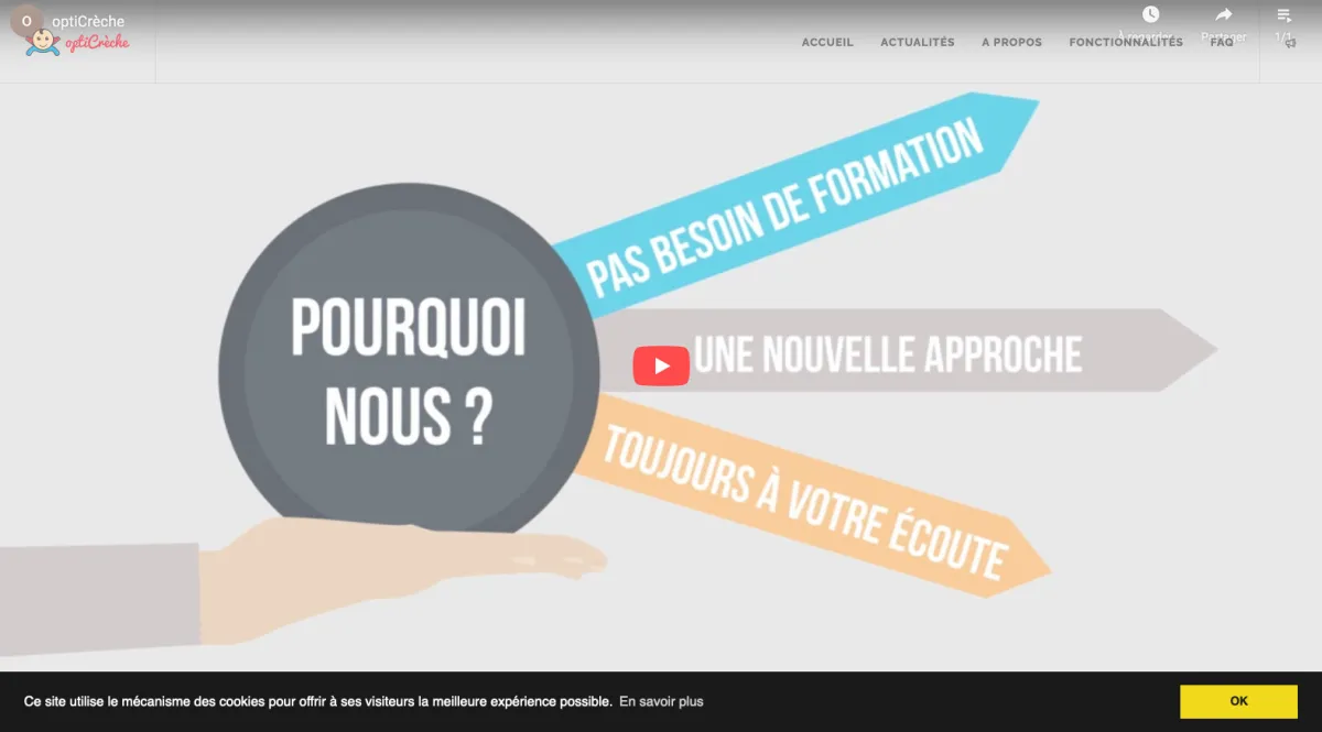 Interface optiCrèche : fonctionnalités, prix, alternatives Interface optiCrèche : fonctionnalités, prix, alternatives