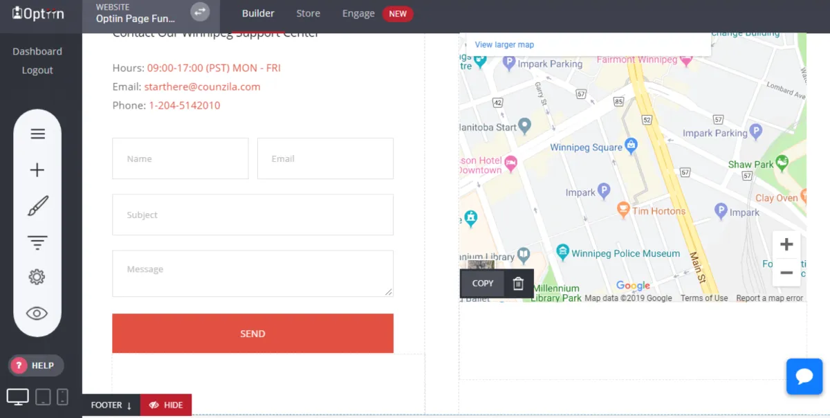 Interface Optiin: fonctionnalités, prix, alternatives