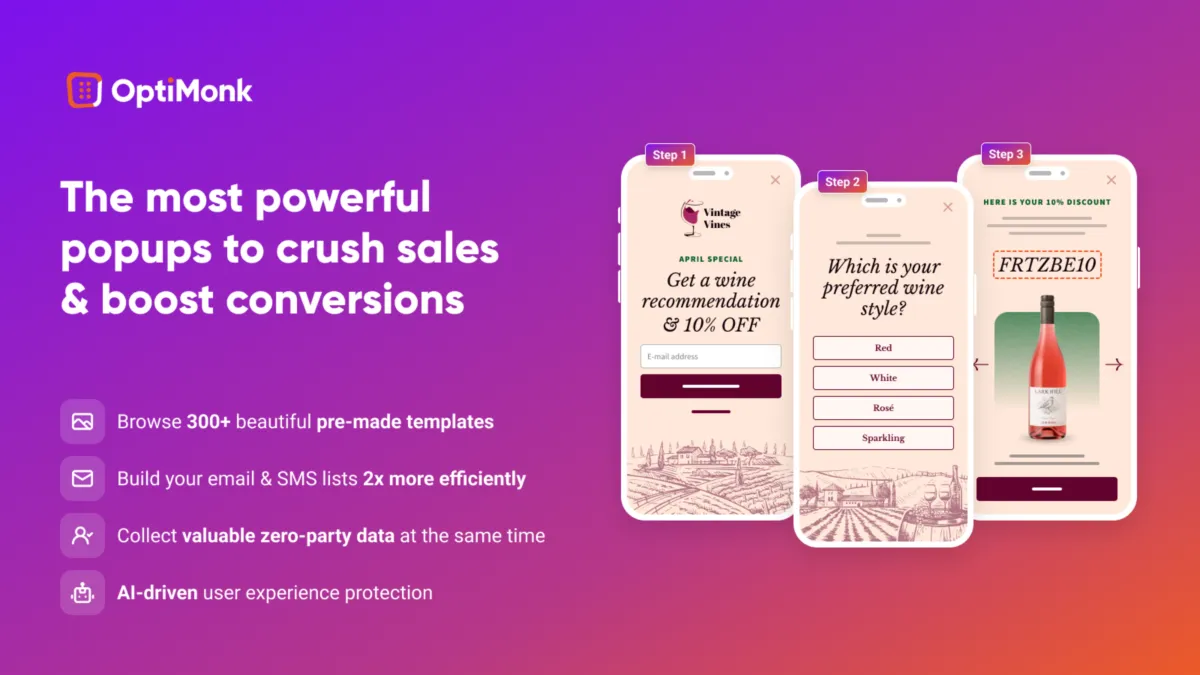 Notre avis sur Optimonk : un logiciel de génération de leads (lead generation) à découvrir