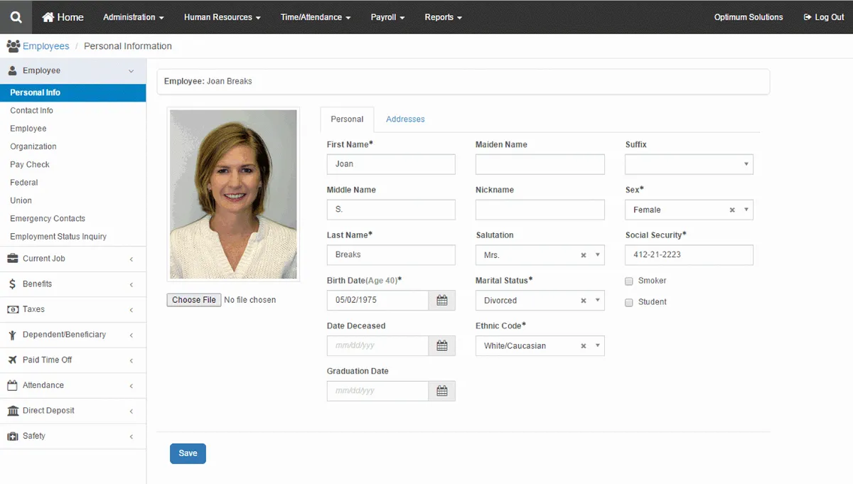 Notre avis sur Optimum HR : un logiciel RH (gestion des ressources humaines) à découvrir