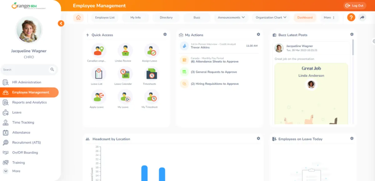 Notre avis sur OrangeHRM : un logiciel RH (gestion des ressources humaines) à découvrir Notre avis sur OrangeHRM : un logiciel RH (gestion des ressources humaines) à découvrir