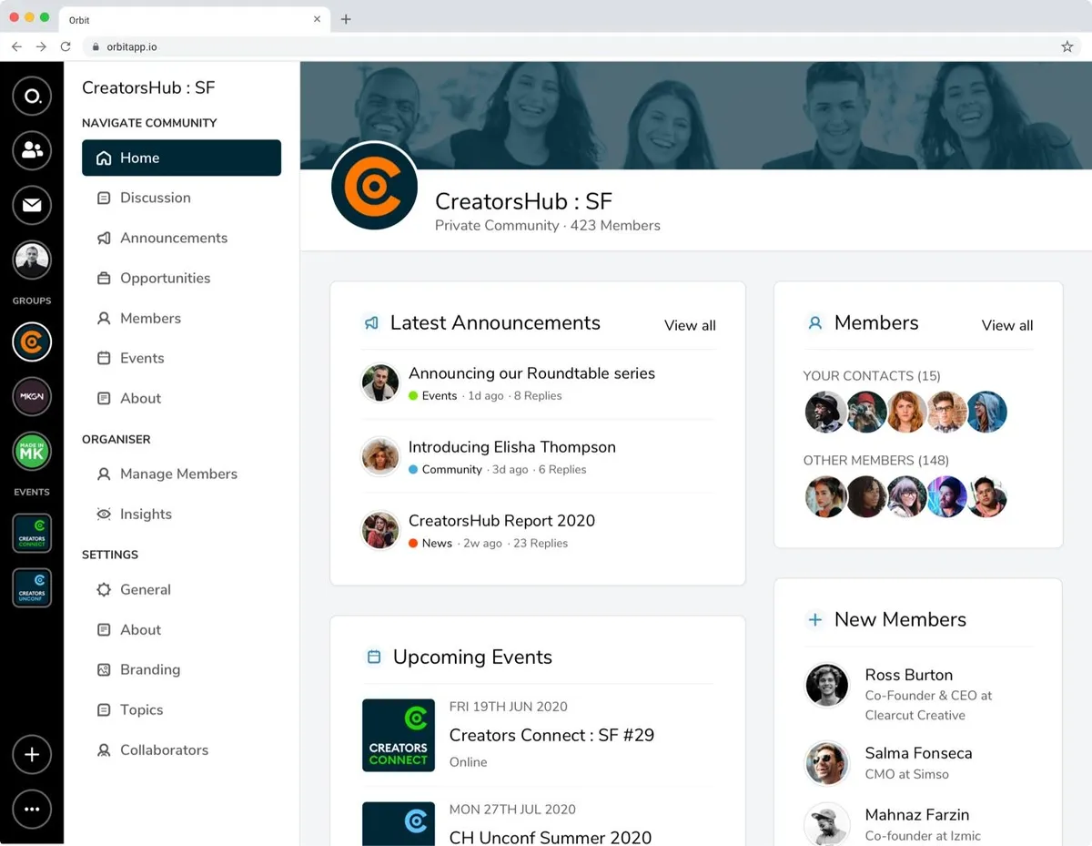 Notre avis sur Orbit : un logiciel de community management (gestion de communauté) à découvrir