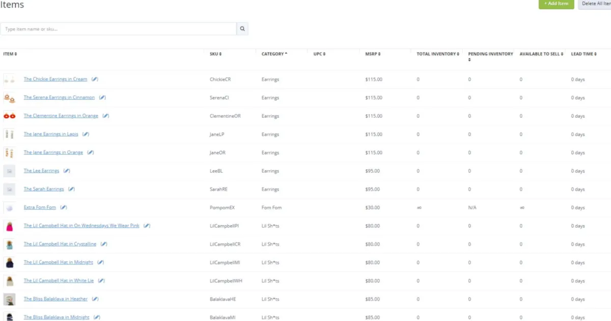Interface Ordercircle: image, ergonomie, alternatives