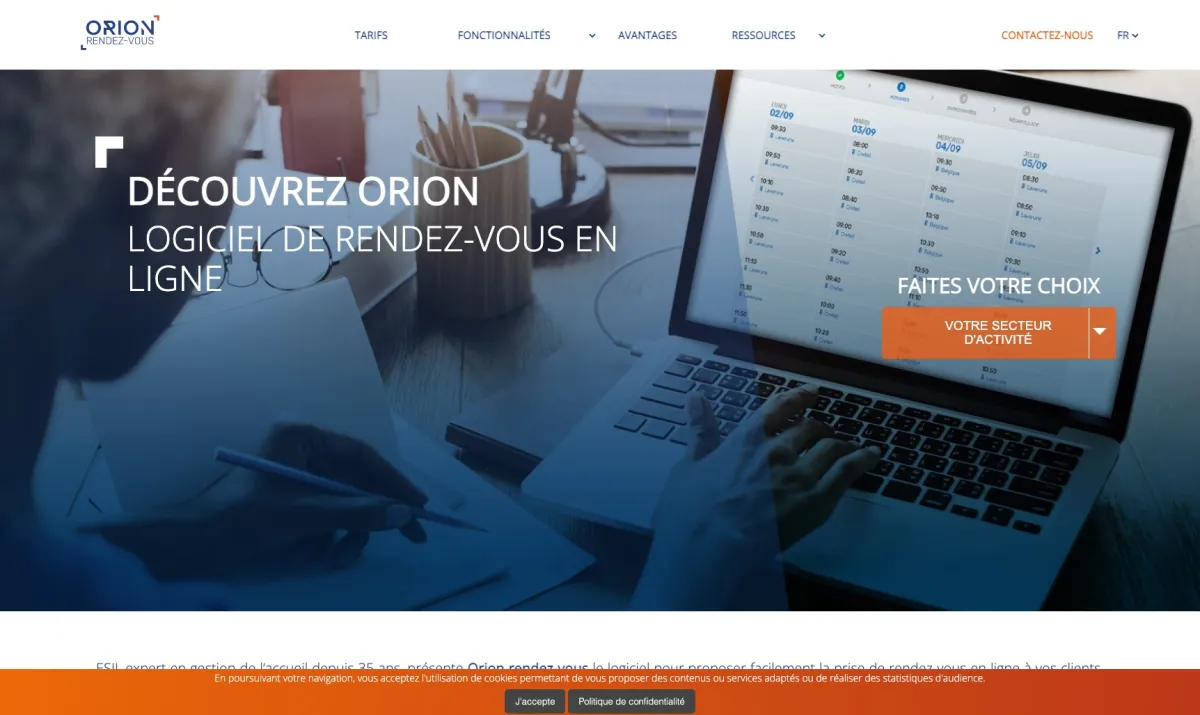 Notre avis sur Orion RDV : un logiciel collaboratif à découvrir