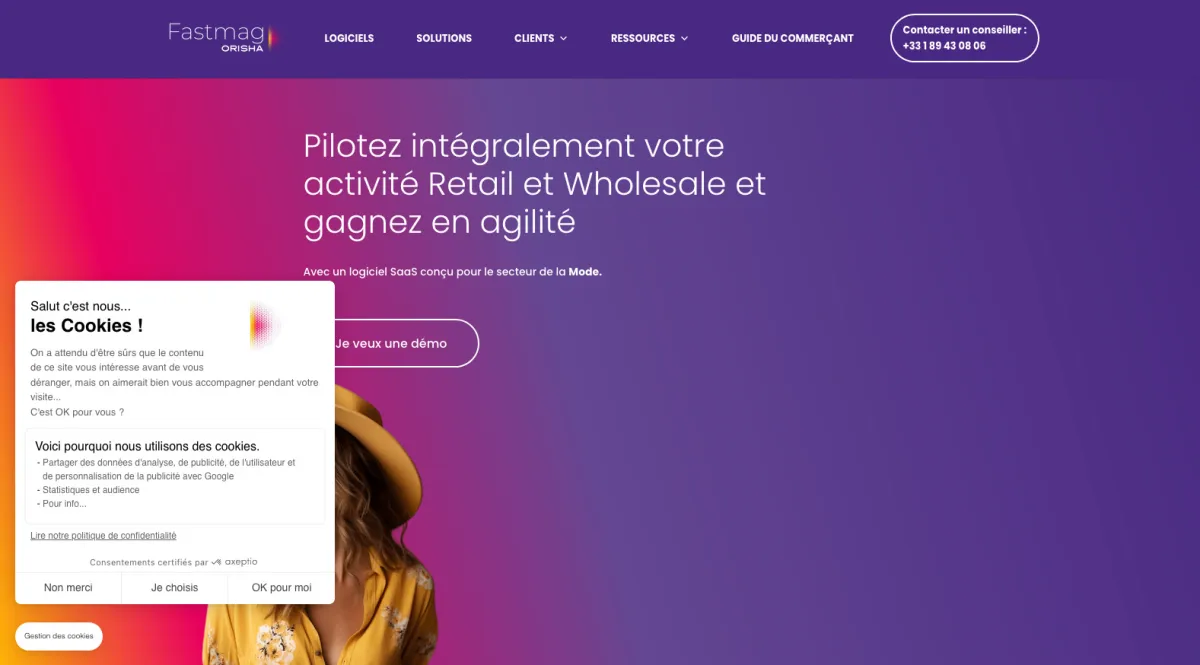 Notre avis sur Orisha Fastmag : un logiciel de gestion commerciale et ventes à découvrir