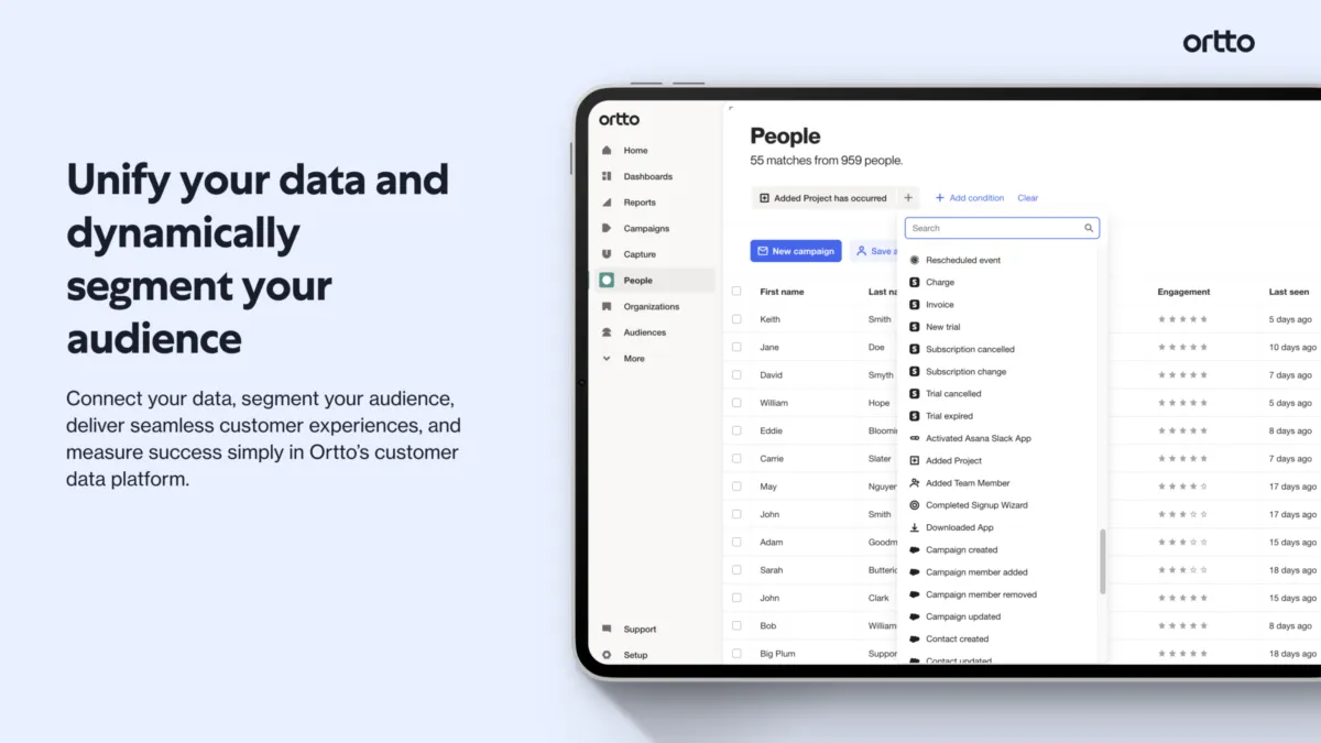 Notre avis sur Ortto : un logiciel de marketing automation à découvrir