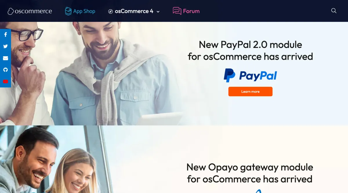Interface Oscommerce : image, ergonomie, alternatives Interface Oscommerce : image, ergonomie, alternatives