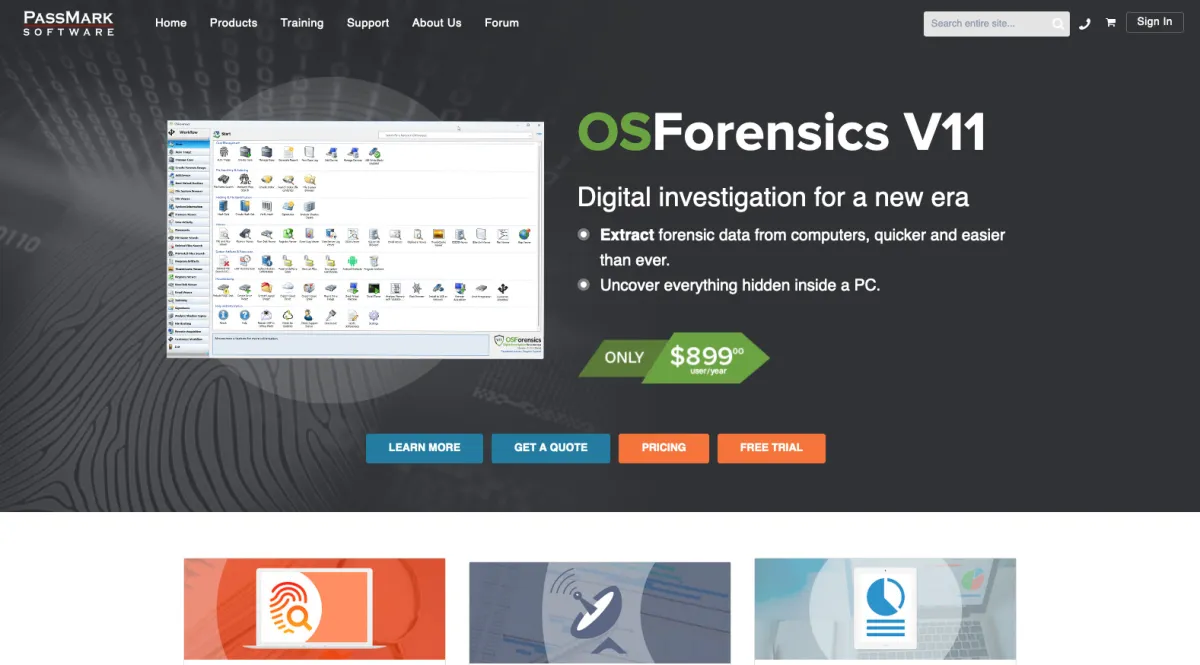 Interface OSForensics : image, ergonomie, alternatives Interface OSForensics : image, ergonomie, alternatives