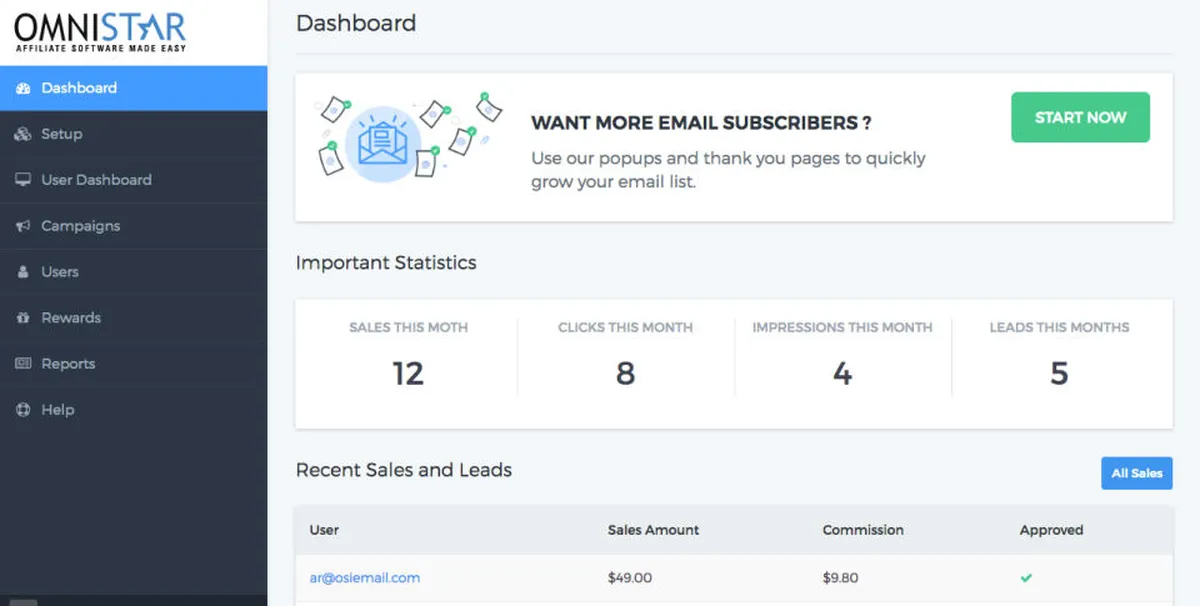 Notre avis sur Osiaffiliate : un logiciel d'affiliation (referral marketing) à découvrir
