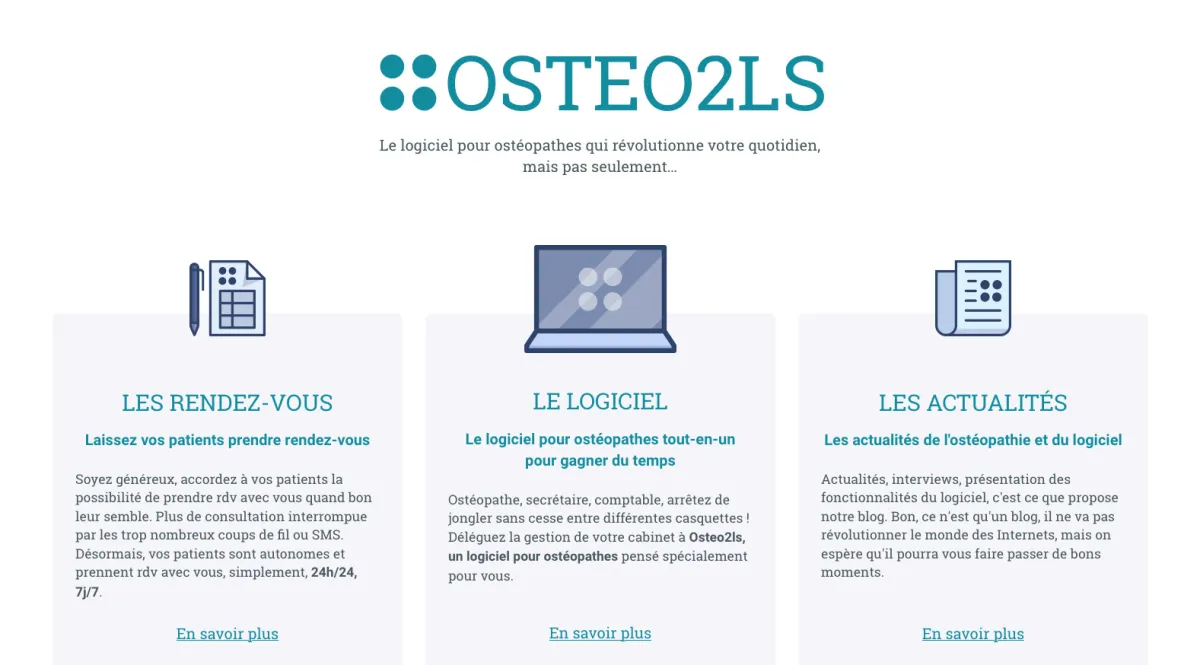 Notre avis sur Osteo2ls : un progiciel à découvrir