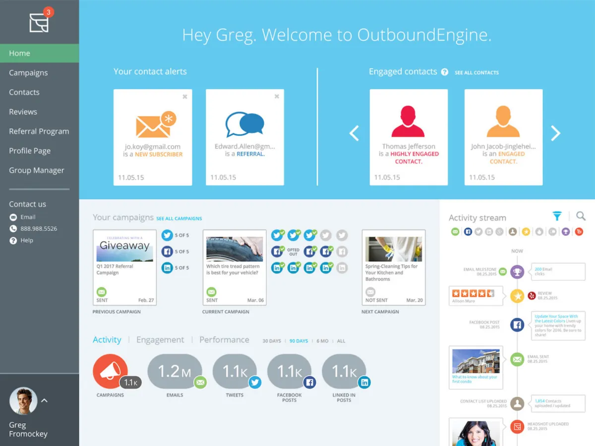 Notre avis sur OutboundEngine : un logiciel de gestion de campagnes marketing à découvrir Notre avis sur OutboundEngine : un logiciel de gestion de campagnes marketing à découvrir