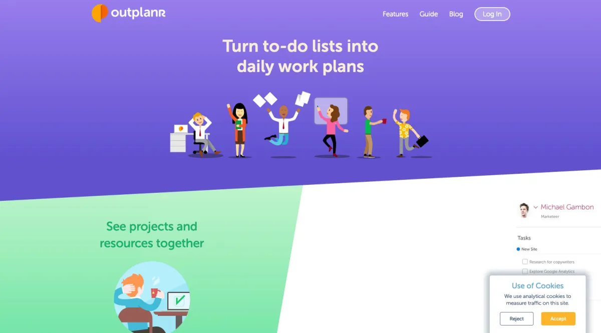 Interface Outplanr : fonctionnalités, prix, alternatives