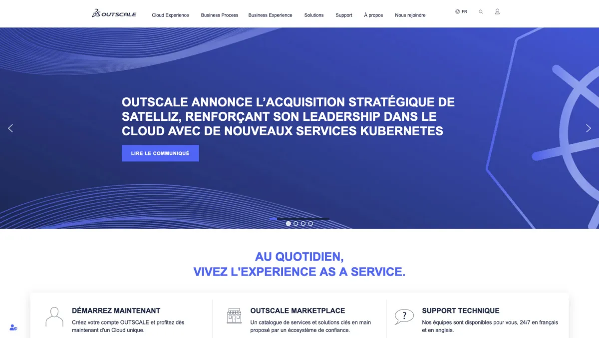 Notre avis sur Outscale : un logiciel de gestion cloud à découvrir