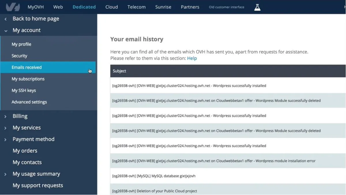 Comparez les fonctionnalités, avis utilisateurs et prix de nombreux hébergement web et gestion de domaines comme OVHCloud 