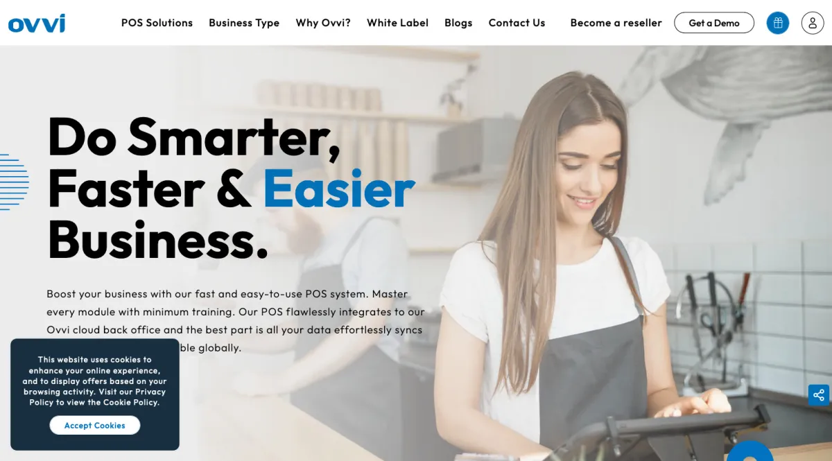 Interface OVVI POS : fonctionnalités, prix, alternatives