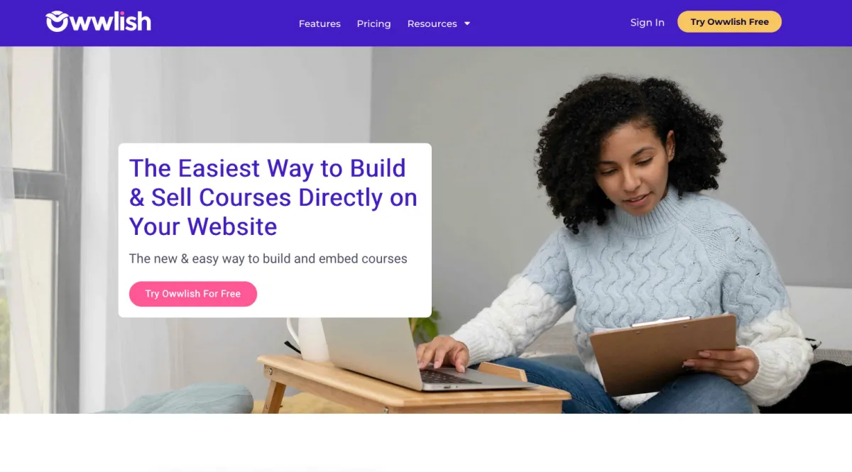 Interface Owwlish : fonctionnalités, prix, alternatives