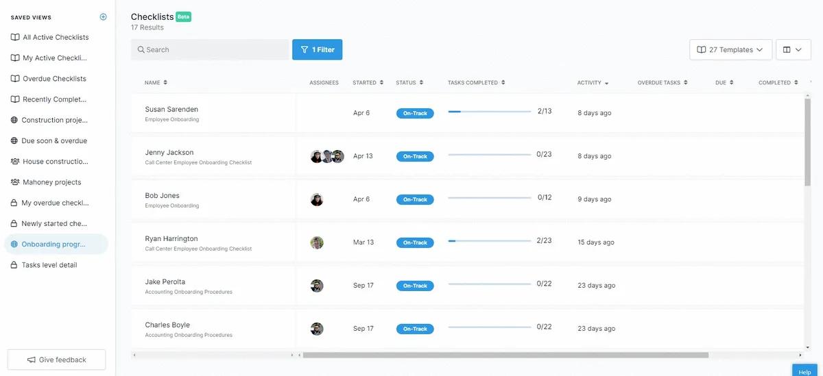 Pages by Process Street: avis sur le logiciel BPM (business process management): fonctionnalités, avantages, inconvénients et tarifs