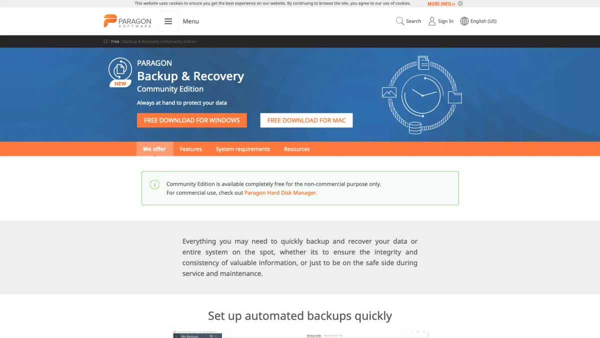 Interface Paragon DriveCopy : fonctionnalités, prix, alternatives Interface Paragon DriveCopy : fonctionnalités, prix, alternatives