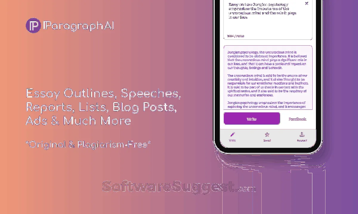 ParagraphAI: avis sur le générateur de texte par IA (intelligence artificielle): fonctionnalités, avantages, inconvénients et tarifs