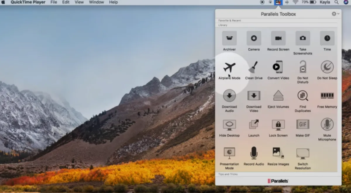 Parallels Toolbox est une plateforme DaaS très réputé en entreprise car elle dispose de nombreuses fonctionnalités et intégrations tierces Parallels Toolbox est une plateforme DaaS très réputé en entreprise car elle dispose de nombreuses fonctionnalités et intégrations tierces